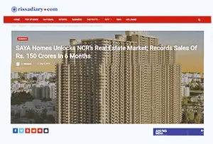 Saya setting new benchmarks in the real estate market; records sales worth Rs. 150 crores in Quarter 1 & 2